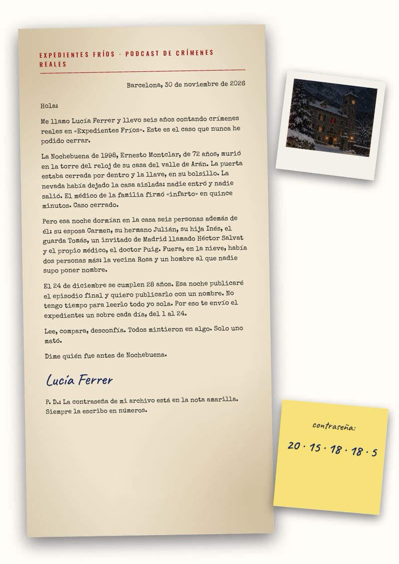 Carta de Lucía