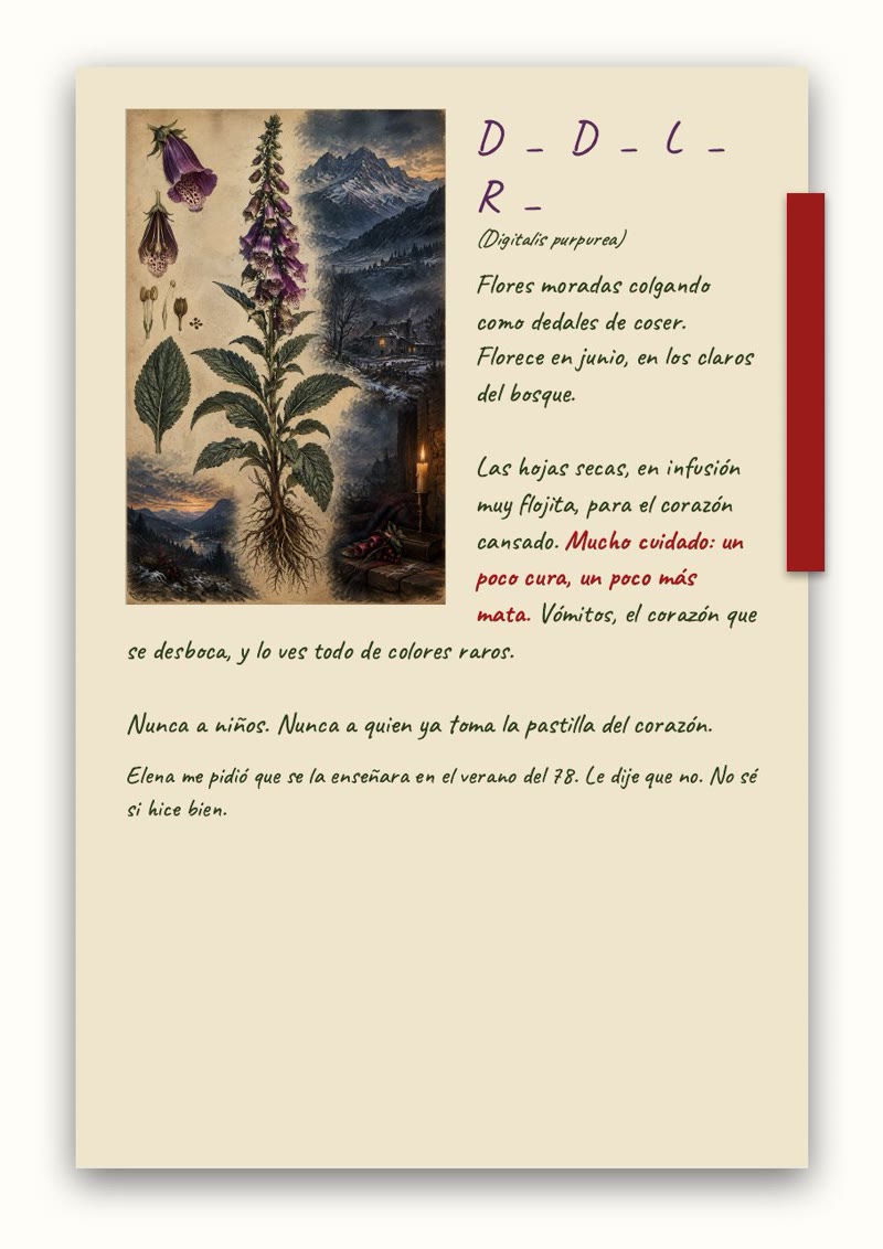Cuaderno de hierbas